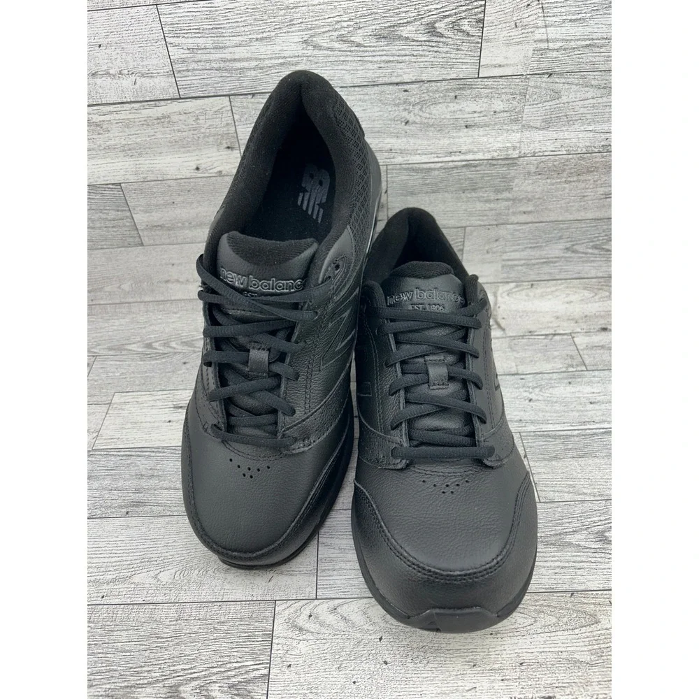 New Balance 928v3 Women Sz 10D Wide Black Leather Walking Shoes WW928BK3 Rollbar